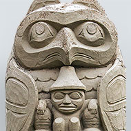 Chief Lelooska (Don Smith) Totem